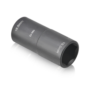 Llave de impacto de 1/2 pulgada, 18.5mm x 19.5mm, para buje de rueda, de longitud profunda, con diseño de giro, para piezas dañadas - Product Image 2