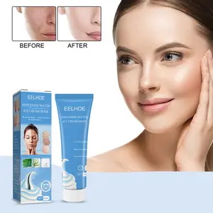 Maschera facciale per gelato all'acido salicilico per rimuovere l'acne, schiarire, idratare, pulire e pori delicati