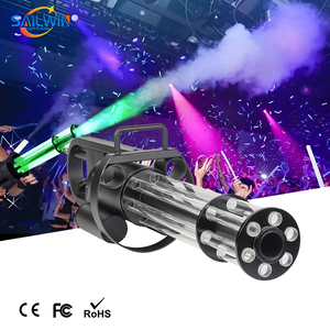 Pistola de CO2 LED Sailwin tipo <span class=keywords><strong>Gatling</strong></span>, control manual, para efectos especiales en escenarios, DJ, bares, fiestas y discotecas. - Product Image 1