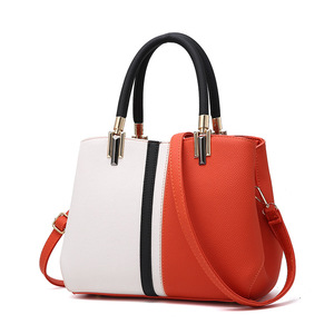 Bolso de hombro de cuero PU para mujer, bolso de mano con asa superior, bolsos cruzados - Product Image 1