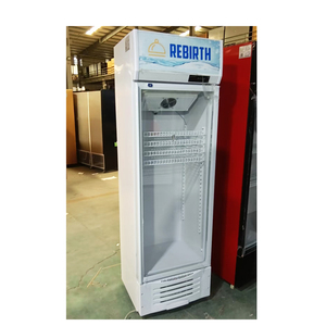 2025 Vitrina de doble puerta Refrigerador de exhibición de bebidas/Exhibición de bebidas <span class=keywords><strong>Nevera</strong></span>/Refrigerador de exhibición de supermercado/Congelador vertical Azul - Product Image 1