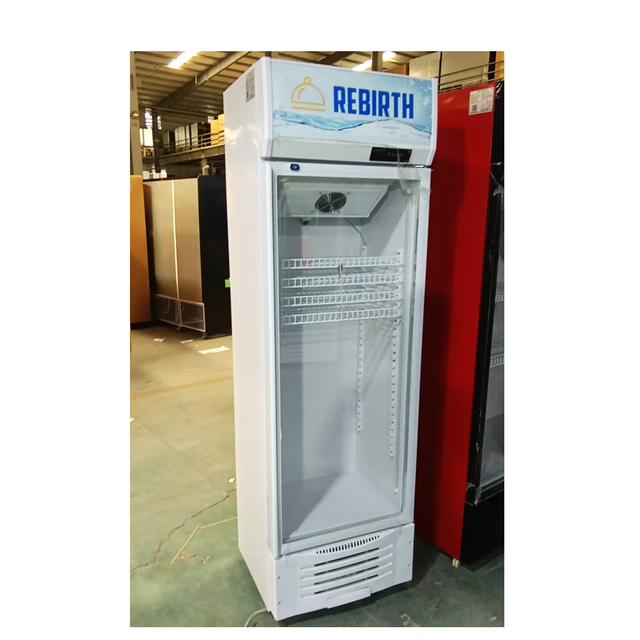 2025Display Case Double Door Beverage Display Cooler/drinks Display Fridge/supermarket Display Refrigerator/upright Freezer Blue