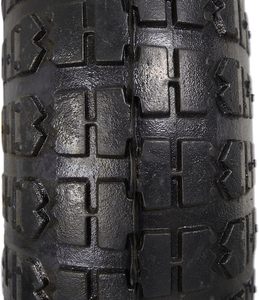 Neumáticos de <span class=keywords><strong>carretilla</strong></span> HL HANAK, 4,10/3,50-4, <span class=keywords><strong>rueda</strong></span> neumática de goma de repuesto, <span class=keywords><strong>eje</strong></span> de <span class=keywords><strong>16mm</strong></span>, soporta hasta 136Kg, negro/gris - Product Image 4