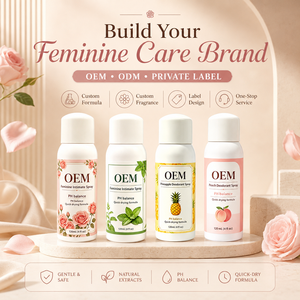 Spray Yoni à pH équilibré, label privé, apaisant, hydratant, contrôle des odeurs féminines, anti-transpirant, déodorant à la rose - Product Image 6