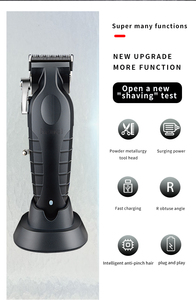 Tondeuse à Cheveux Électrique Sans Fil Professionnelle Rechargeable USB pour Homme, Kit Complet Fabricant <span class=keywords><strong>KM</strong></span> - Product Image 6