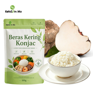 Riso Shirataki all'ingrosso a basso contenuto di carboidrati, ideale per la perdita di peso, fornitore dall'Indonesia, riso Konjac secco - Product Image 1