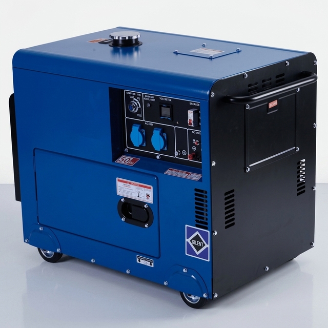 BRH Diesel Power Generators CE Certified Portable Generators 6KW Diesel Generator 50HZ Genset for Home