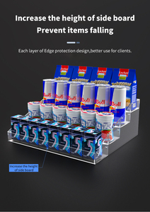 Tùy chỉnh nhựa trong suốt kệ trưng bày cho cửa hàng tiện lợi cho thuốc lá và chai hiển thị - Product Image 5