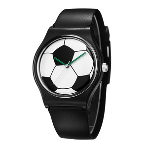 Montre de football souvenirs pour fans, thème 2026, bracelet <span class=keywords><strong>en</strong></span> silicone noir, étanche 3 ATM, mouvement à quartz japonais - Product Image 5