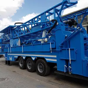 1000- 1200 m drilling depth Water Well Drilling Rig Manufacture On Trailer Drilling Rig Machine