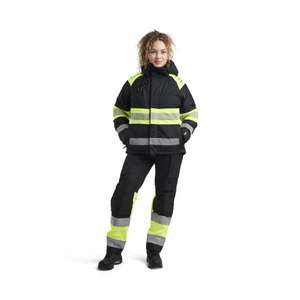 BLAKLADER - 447019779933XXXL Veste d'hiver haute visibilité pour femme Noir/Jaune-EAN 7330509849668 HI-VIS WORKWEAR - Product Image 3