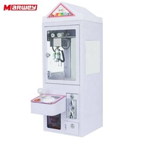 Marwey Factory, vente en gros de mini-grue à pinces à monnayeur pour salles de jeux d'arcade intérieures, machine à pinces miniature, machine à cadeaux