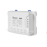 Sonoff 4CH Pro R3 10A /4 gang interrupteur de lumière Wifi Smart Switch 433 MHZ RF Télécommande Wifi Lumières Commutateur Prend En Charge 4 Appareils Fonctionne avec
