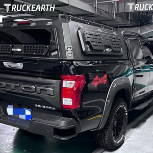 Cubierta de aluminio para camionetas Ford, Toyota, GMC, RAM, Chevrolet, Truckearth TECDZF, tipo camper. - Product Image 1