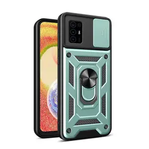 Hot Sale Shockproof TPU PC Hard Phone Case with Ring Holder Bumper Case For ZTE Blade A52 Lite A51 Spark 20 Pro