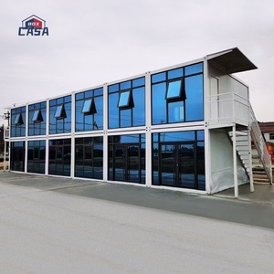Đúc sẵn 20ft 40ft phẳng gói container nhà Trung Quốc sống Chứa nhà nhà biệt thự nhà vườn nhà khách sạn khu nghỉ mát container - Product Image 4