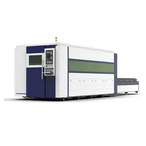 3000W 6000W CNC sợi Máy cắt Laser máy cắt laser cho tấm chế tạo kim loại