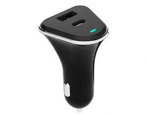Chargeur de voiture QC3.0+PD Type-C 38W, vente chaude, OEM, personnalisé en usine - Product Image 3