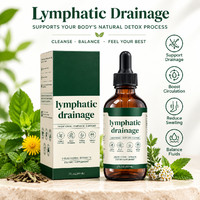 Gouttes de soutien lymphatique à marque privée pour le soulagement des ballonnements et le renforcement immunitaire, 2 fl oz, livraison rapide