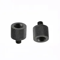 Écrou de conversion mâle M4 M5 M6 M8 M10 M12 vers femelle 1/4-20, adaptateur de support de projecteur, rotule, vis de trépied photo