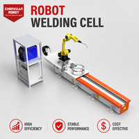 Station de travail robotisée de soudage sur rail économique, système de soudage automatisé à course étendue pour structures en acier