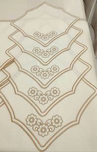 LY Serviettes de cocktail en lin pur français Mariage rose Bleu Brûlé <span class=keywords><strong>Orange</strong></span> Vert Beige Blanc Serviettes de table en lin personnalisées Linge de table - Product Image 3