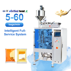 Máquina Automática de Llenado de Líquidos de Alta Velocidad, Máquina Empacadora de Película en Rollo para Mayonesa, Ketchup y Mantequilla de Maní - Product Image 1