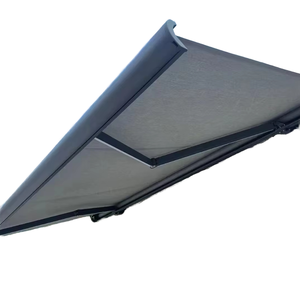 Auvent rétractable électrique autoportant en acrylique avec cadre en aluminium robuste, télécommande, protection UV et revêtement PDC - Product Image 1