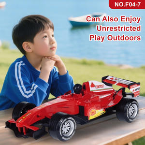 Coche de Juguete de Carreras de Fórmula 1 Personalizado, Mini Coche de Simulación con Retroceso, Regalo Unisex para Niños, Juguetes de Coche de Dibujos Animados, Interacción Padres-Hijos - Product Image 4