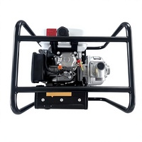 Pompe à eau centrifuge auto-amorçante diesel de 2 pouces, 33m³/h, portable, pour l'irrigation agricole, avec démarrage électrique