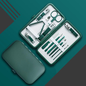 ISapromo Cadeaux Usine Chaude Directe En Gros Rose Or Alliage Dessin Animé <span class=keywords><strong>Manucure</strong></span> Soins Ensemble Nail Nipper Cutter Kit 18 PCS/Set - Product Image 6
