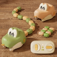 Jeu de serpent télécommandé avec batterie rechargeable intégrée, jouet électrique farfelu pour enfants, jouet magique interactif.