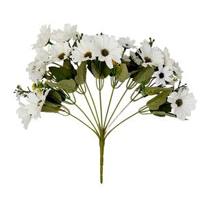 Real Touch Bundles Mehrfarbige künstliche Gänseblümchen Blumen Arrangements Hausgarten Vase Dekor Seide Chrysantheme - Product Image 2