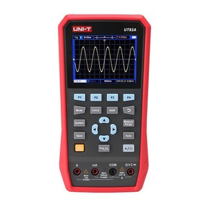 Osciloscopio Portátil Uni-T UT82A de 50MHz y 100MSa/s, Multímetro Digital con Pantalla de Forma de Onda y Funciones de Medición - Product Image 1