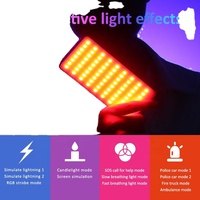 X.Mamen Rgb Led Lumière Bi Couleur 2 en 1 Caméra Selfie Lumière Téléphone Vidéo Éclairage En Gros