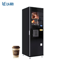 Máquina Expendedora de café totalmente automática, con monedas y sistema de pago de notas bancarias, LE308B