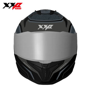 Casques de moto intégraux NOUVEAUX avec grand spoiler, double visière, boucle à dégagement rapide, tailles S-XXL, XXP VINDICATOR SPIKE DOT ABS - Product Image 3