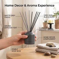 Diffuseur de parfum personnalisé, couleur sur mesure, fabrication OEM, logo et parfum personnalisés pour collection hôtelière, commande en gros
