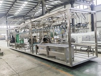Petite machine d'abattage de volailles, installation gratuite, unité d'abattage mobile automatique en conteneur