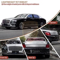 Kit carrosserie pour Bentley Flying Spur, modèle 2024, comprenant pare-chocs, phares LED avant, grilles, garde-boue arrière.