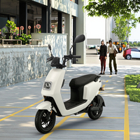 Scooter électrique à deux roues en alliage d'aluminium, moteur sans balais Euro 5 EEC 1500W, batterie amovible 60V 23.4Ah, étanche, 45 km/h