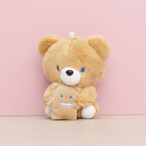 Songshan jouets en gros mignon en peluche ours poupée Kawaii doux dessin animé décoration coton petit pendentif <span class=keywords><strong>sac</strong></span> porte-clés fille cadeau - Product Image 5