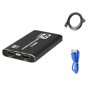 Carte de <span class=keywords><strong>capture</strong></span> vidéo USB 3 Type C 4K Hdmi, boîte d'équipement portable pour les jeux et la diffusion en direct - Product Image 1
