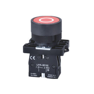 Interrupteur à bouton LED en plastique IP65 10A, composant standard dans de nombreux kits d'enclos électriques et panneaux de commande - Product Image 4