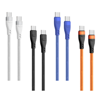 Cable USB-A de 60W 3A, Nuevo Cable USB Tipo-C 3.0 con Conector de Nailon Trenzado, Carga Rápida de 3A, Conductor de Cobre Puro, Nuevo Estándar 2026