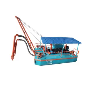 lake river solid cleaner boat river cleaning machine sea boat slurry dredge