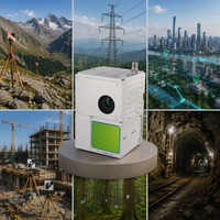 Scanner LiDAR pour drone Geosun GS-100C+ avec capteur Livox Avia intégré, système de relevé topographique aérien 3D par laser, précision de 10 cm