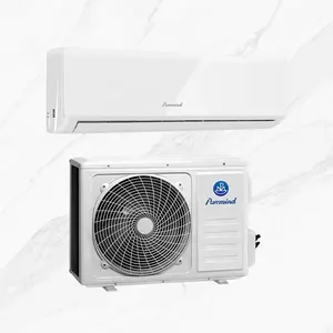 Zuiver 1.5hp 12000btu 1ton Split Systeem Airconditioner R32 R410a Koeling Verwarming Inverter Ductless Home Koelsysteem