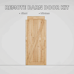 Perlengkapan Pintu Geser Bypass Gaya Industri Modern Zonle Doors ZL-W112 OEM untuk Dalam Ruangan, Dilengkapi Remote Kontrol Elektrik dan Kedap Suara - Product Image 2