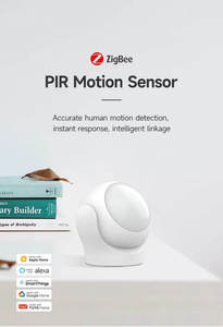Veilleuse intelligente sans fil Zigbee Tuya {Manufacturer} pour la maison et le jardin avec capteur de mouvement PIR - Product Image 5